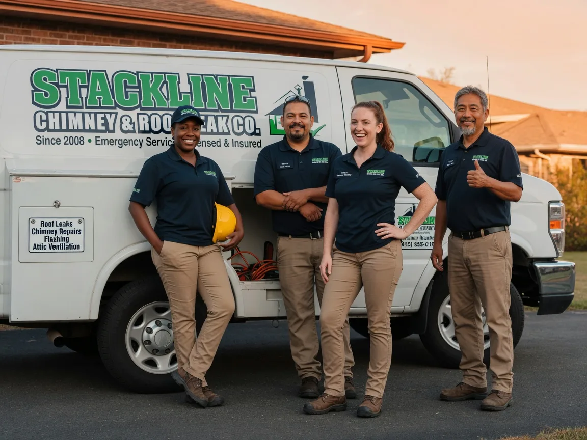 Chimney flashing repair company in Randle, WA